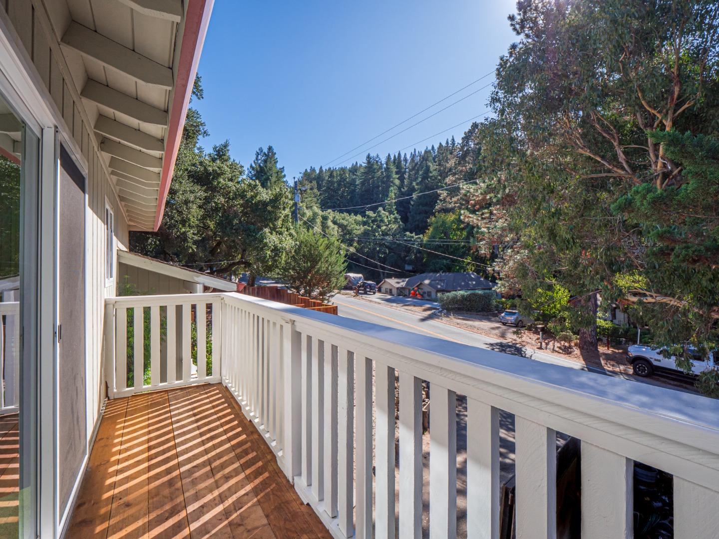 8460 Hihn Road Ben Lomond, CA 95005 - Photo 27 of 50 a view of a street from a balcony