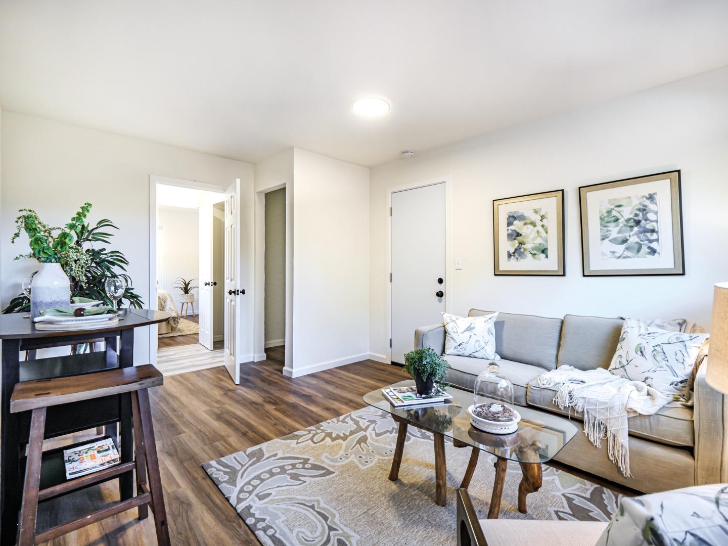 8460 Hihn Road Ben Lomond, CA 95005 - Photo 35 of 50 a living room with furniture and a wooden floor