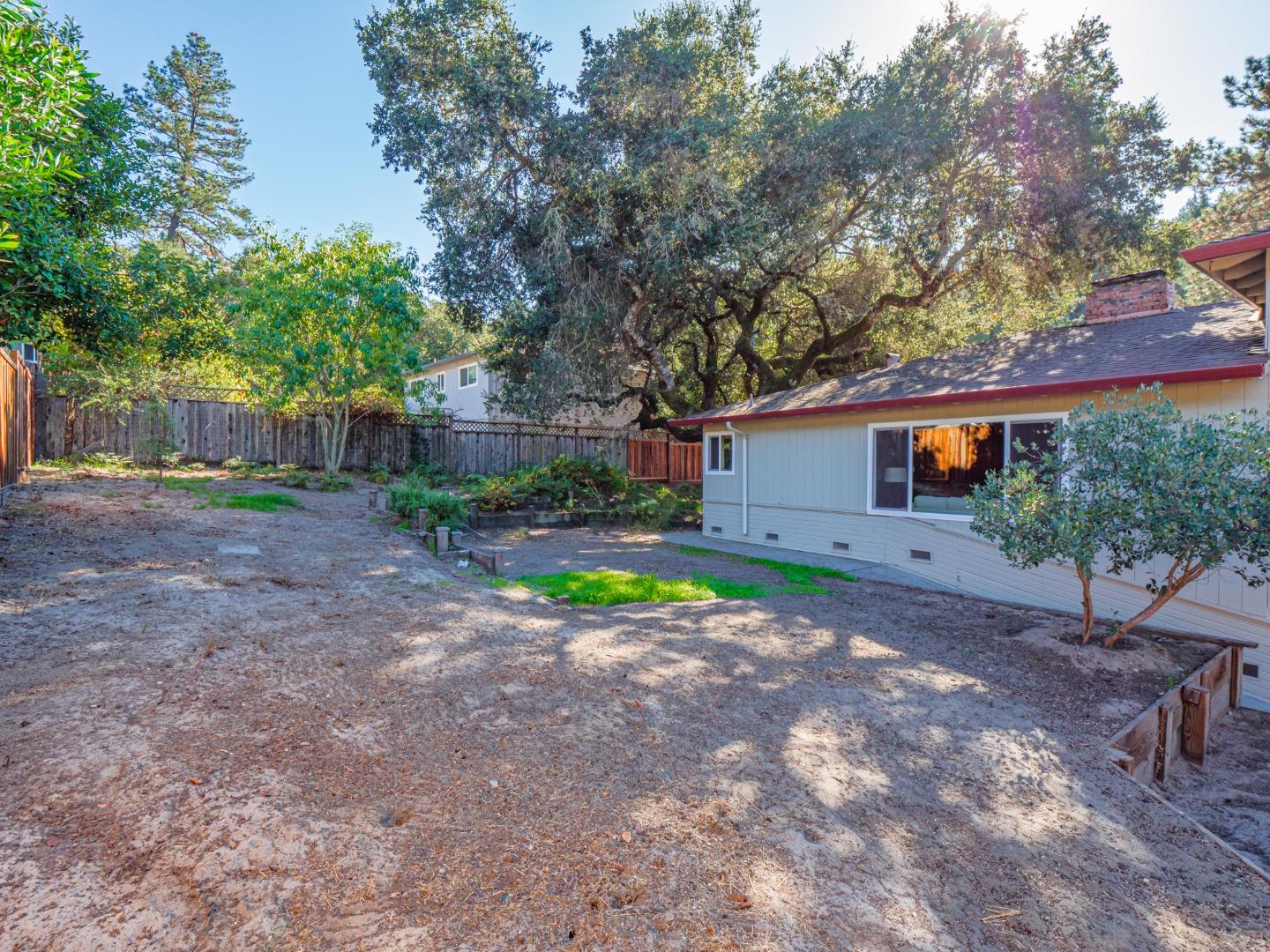 8460 Hihn Road Ben Lomond, CA 95005 - Photo 46 of 50 a view of backyard with a garden and trees