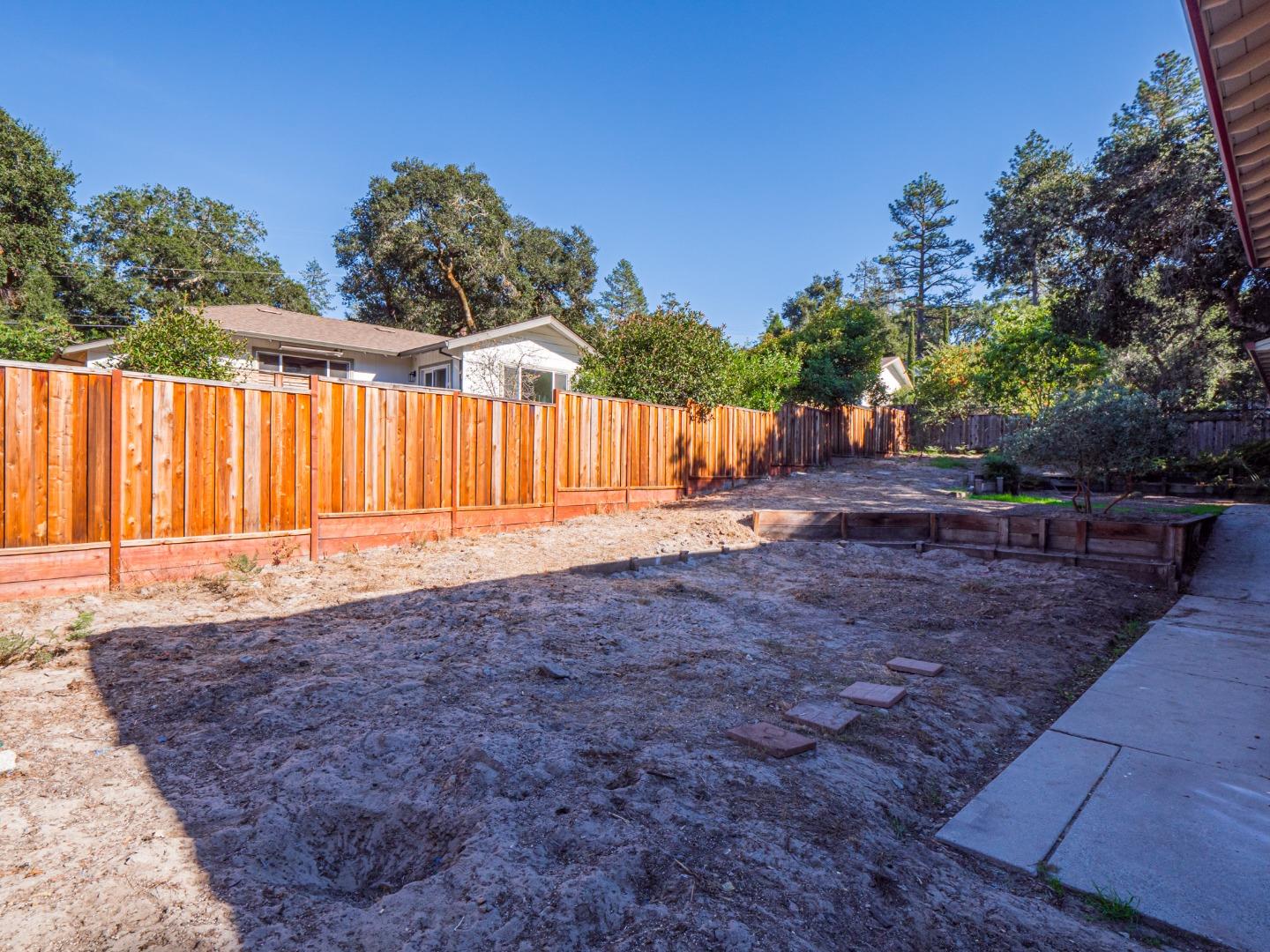 8460 Hihn Road Ben Lomond, CA 95005 - Photo 47 of 50 a view of backyard with wooden fence