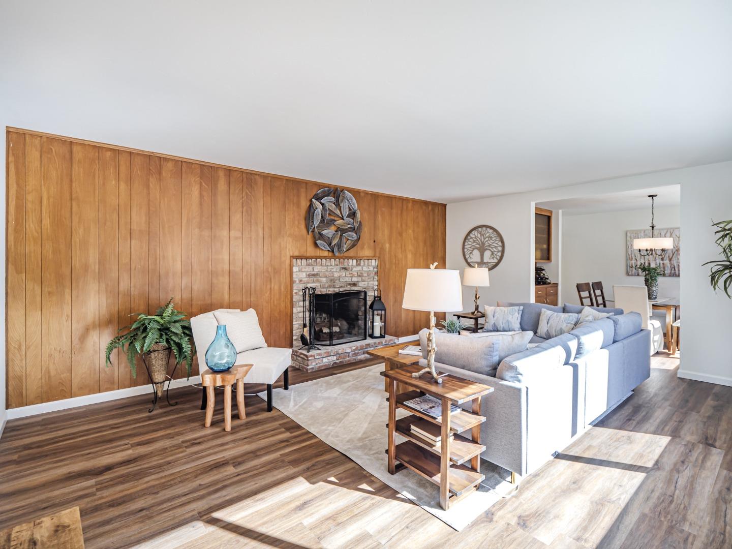 8460 Hihn Road Ben Lomond, CA 95005 - Photo 5 of 50 a living room with furniture and a fireplace