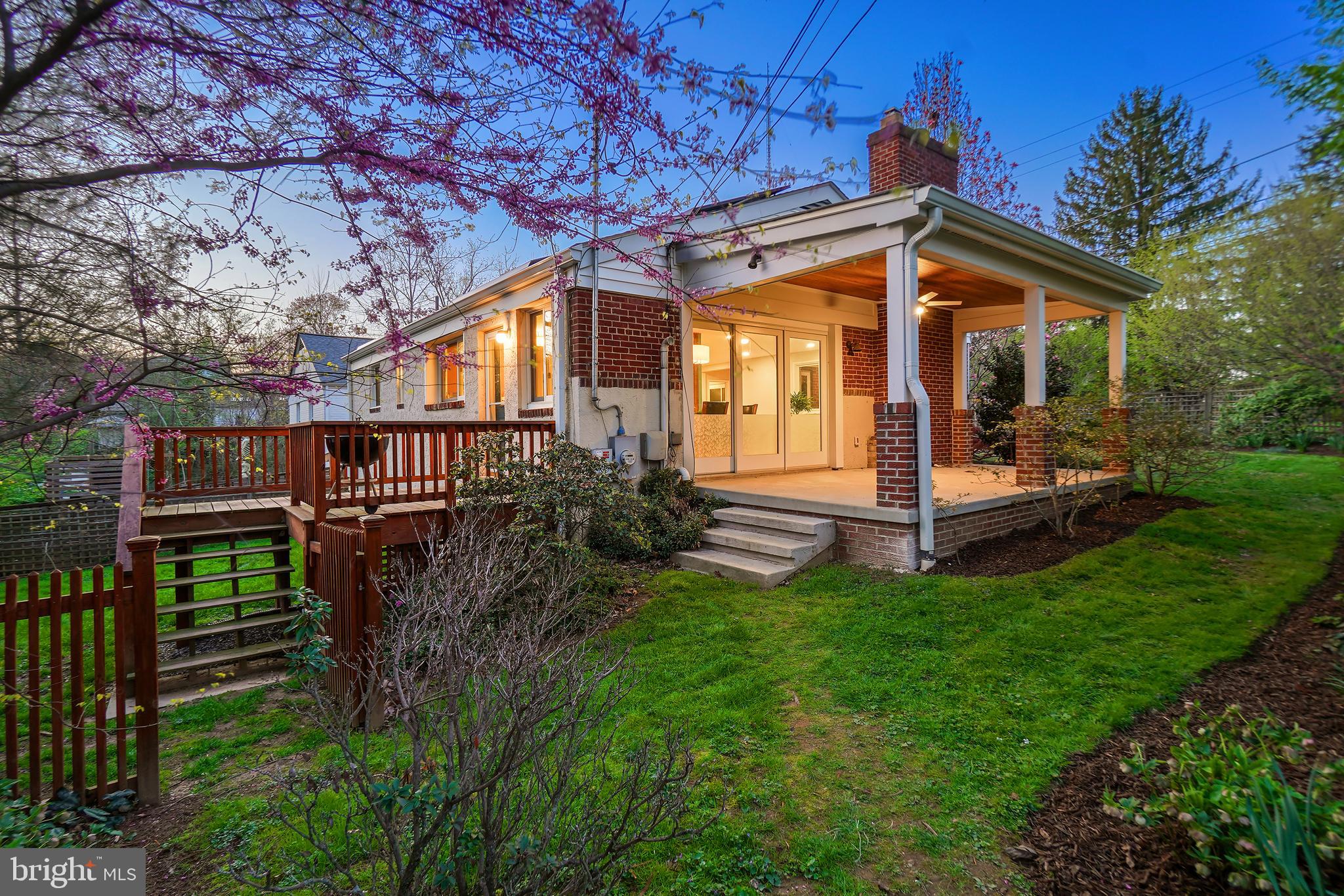 8600 Grubb Road Chevy Chase, MD 20815 - Photo 34 of 36 a view of a house with backyard and porch