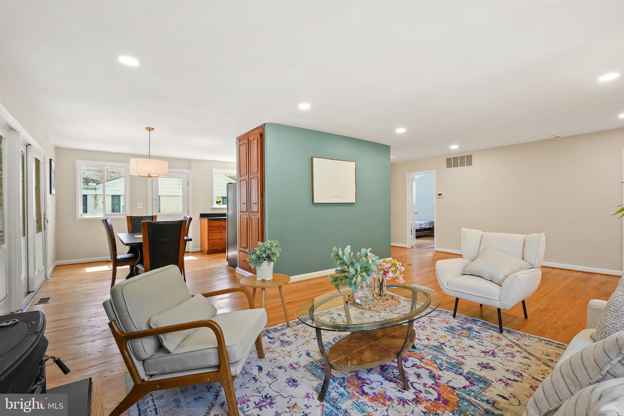 8600 Grubb Road Chevy Chase, MD 20815 - Photo 7 of 36 a living room with furniture and wooden floor