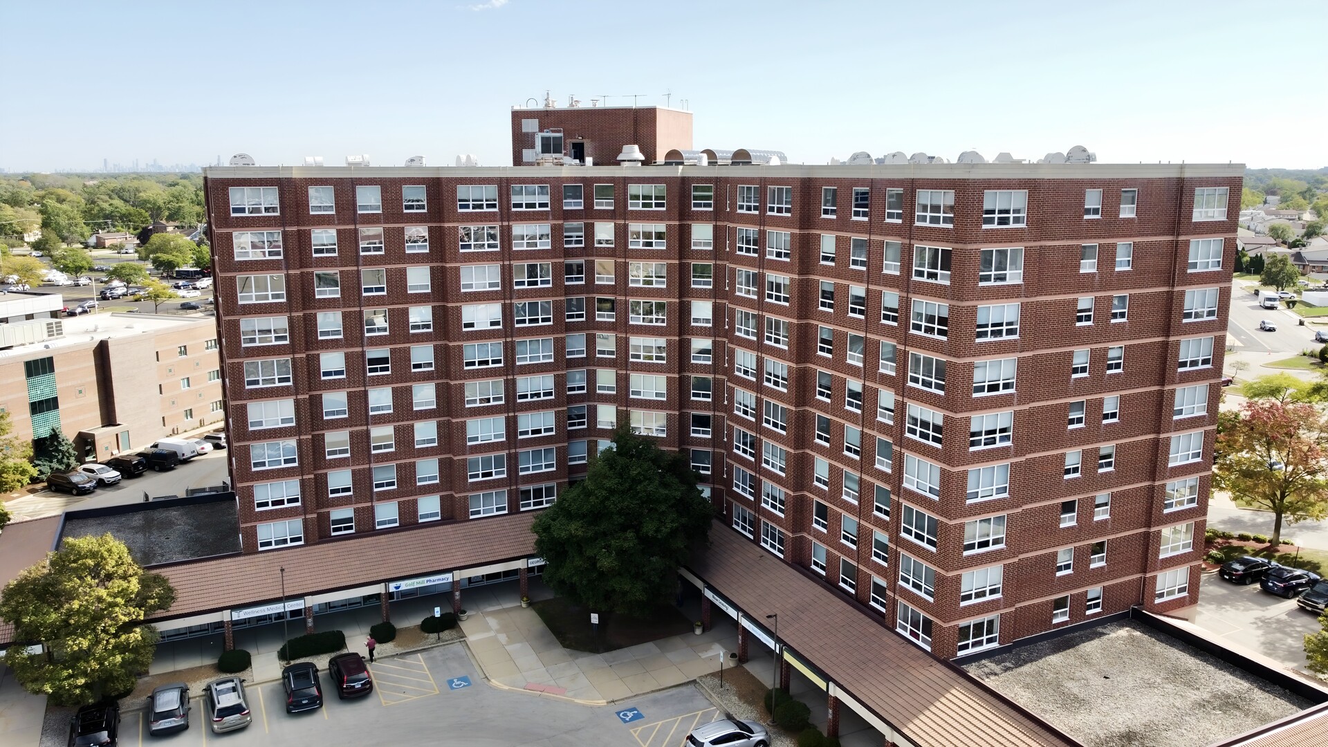 a view of a building