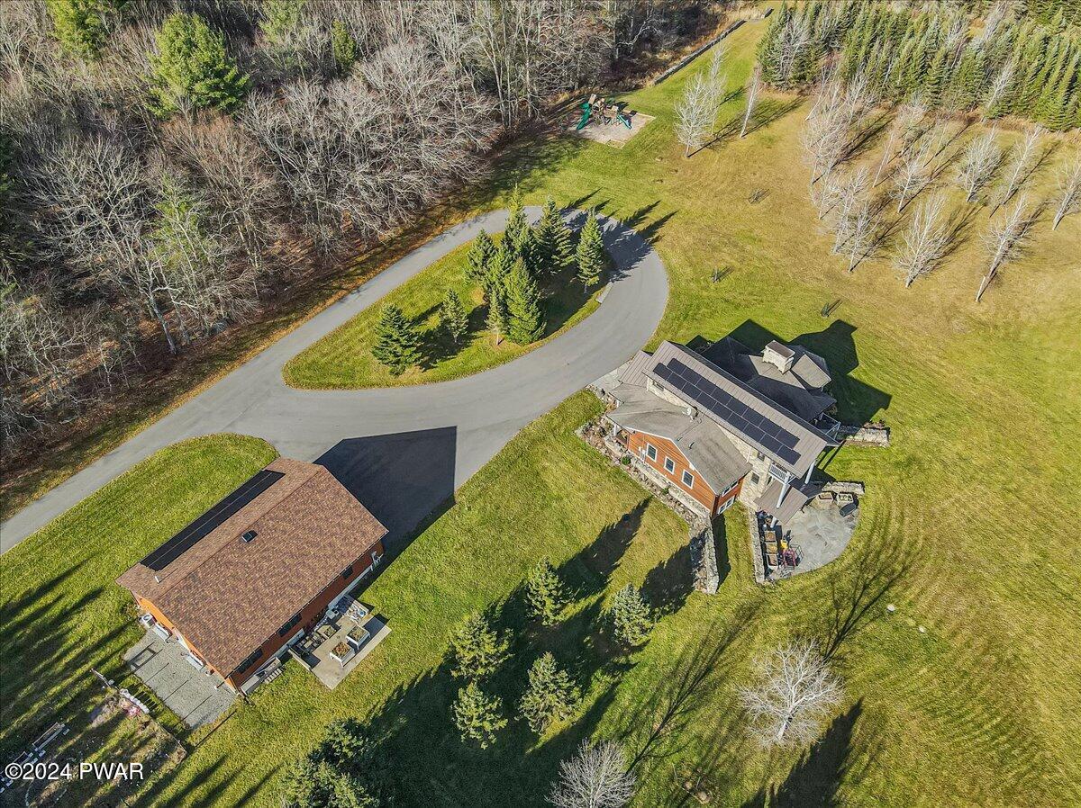 849 South Preston Road Lakewood, PA 18439 - Photo 71 of 85 Aerial House/Garage