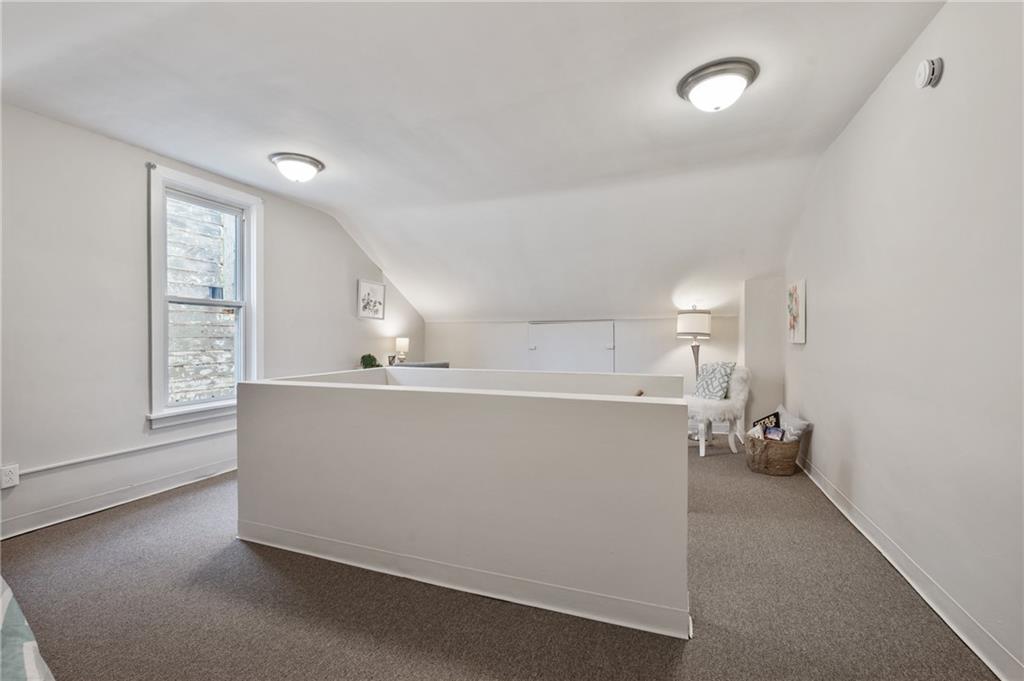 1908 Middle Street Pittsburgh, PA 15215 - Photo 20 of 30 The third bedroom is located on the 3rd floor, and offers versatility and plenty of space for a guest room, office, library, or hang out space.