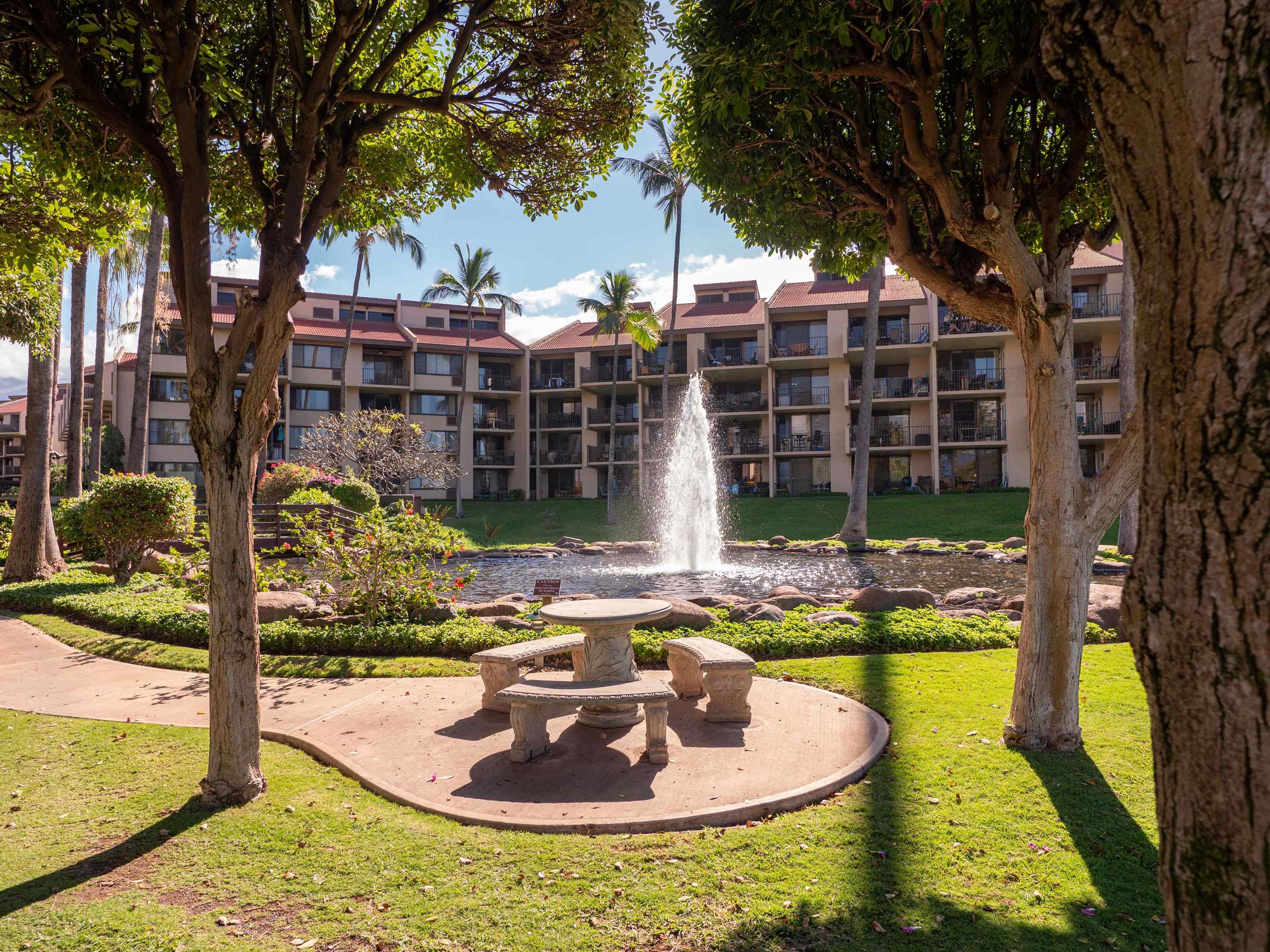 2695 South Kihei Road, Unit 7204 Kihei, HI 96753 - Photo 21 of 32 a swimming pool covered with tall trees