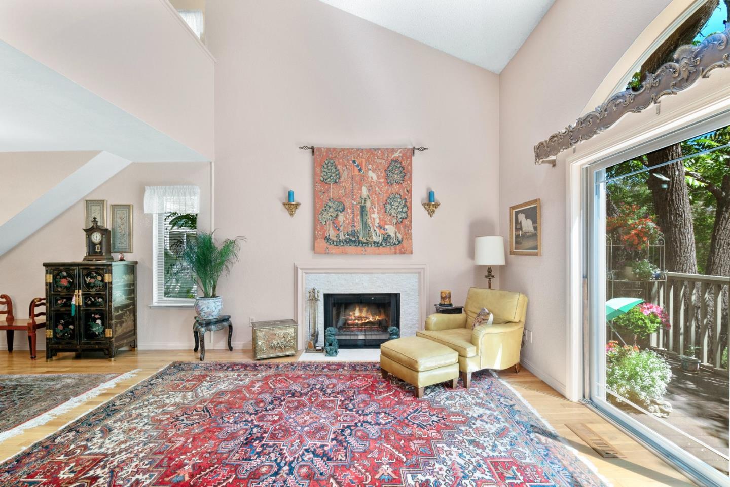 103 Stoney Creek Road Santa Cruz, CA 95060 - Photo 10 of 44 a living room with furniture fireplace and window