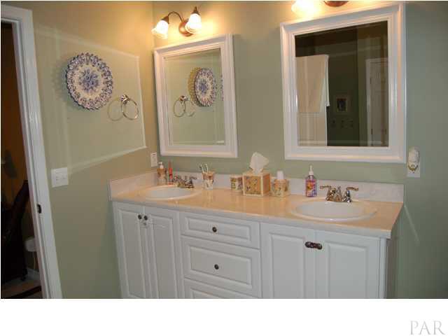 7185 Woodside Road Pensacola, FL 32526 - Photo 11 of 19 Master bathroom with double vanity