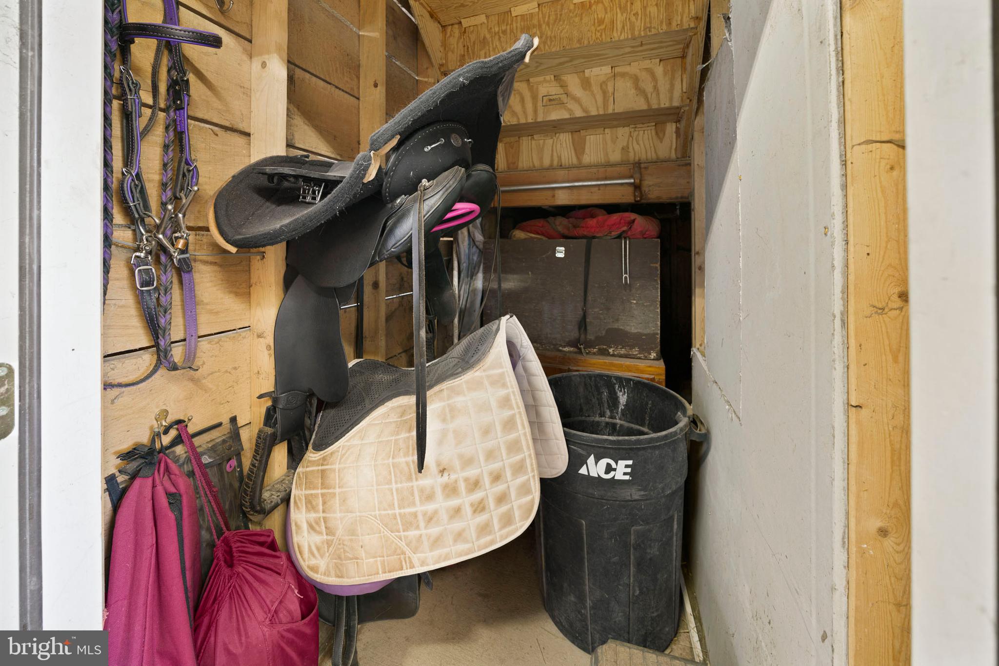 9912 Masser Road Frederick, MD 21702 - Photo 37 of 140 Private tack locker under stairs