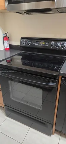 a close view of stove