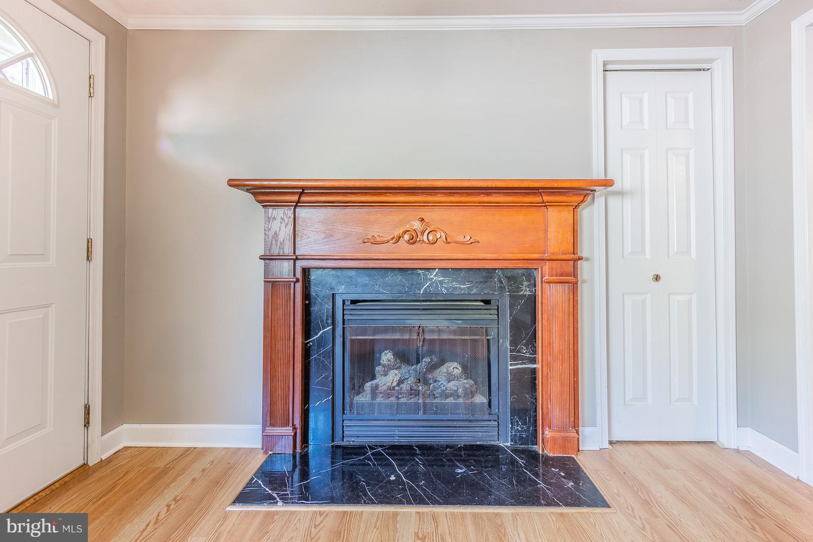 181 Eley Road Fredericksburg, VA 22406 - Photo 5 of 30 Beautiful Gas Fire Place With Custom Mantle