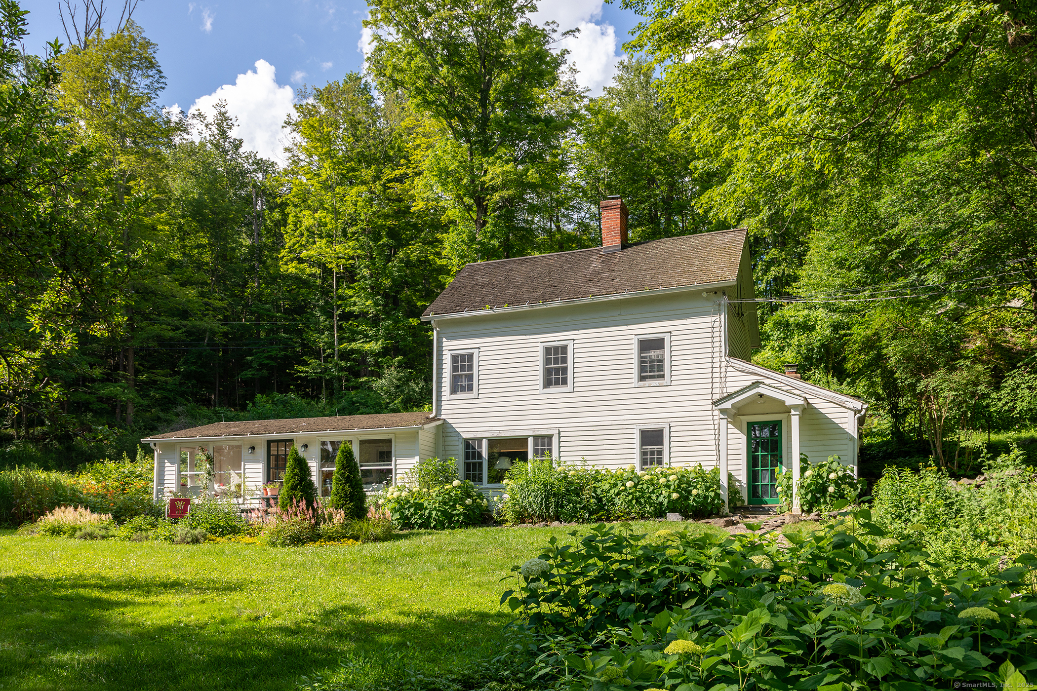 1 Coburn Road West Sherman, CT 06784 - Photo 1 of 1 a aerial view of white house with a yard