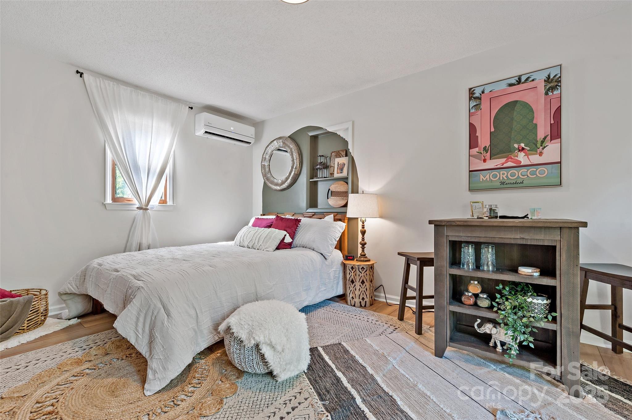 43 Polly Spout Road Marion, NC 28752 - Photo 23 of 34 a bedroom with bed and a window