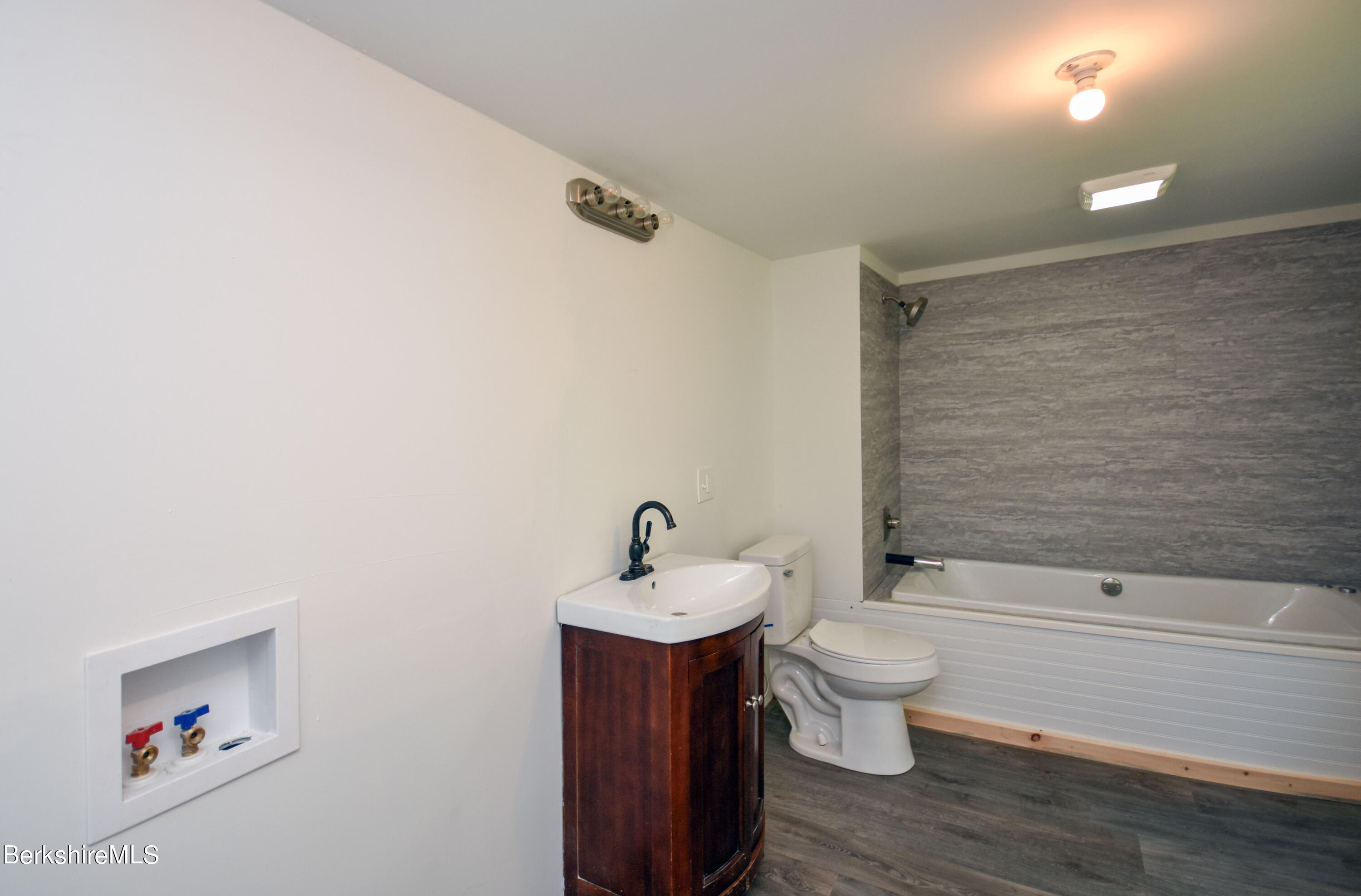 523 Center Road Savoy, MA 01256 - Photo 14 of 31 a bathroom with a sink toilet and shower