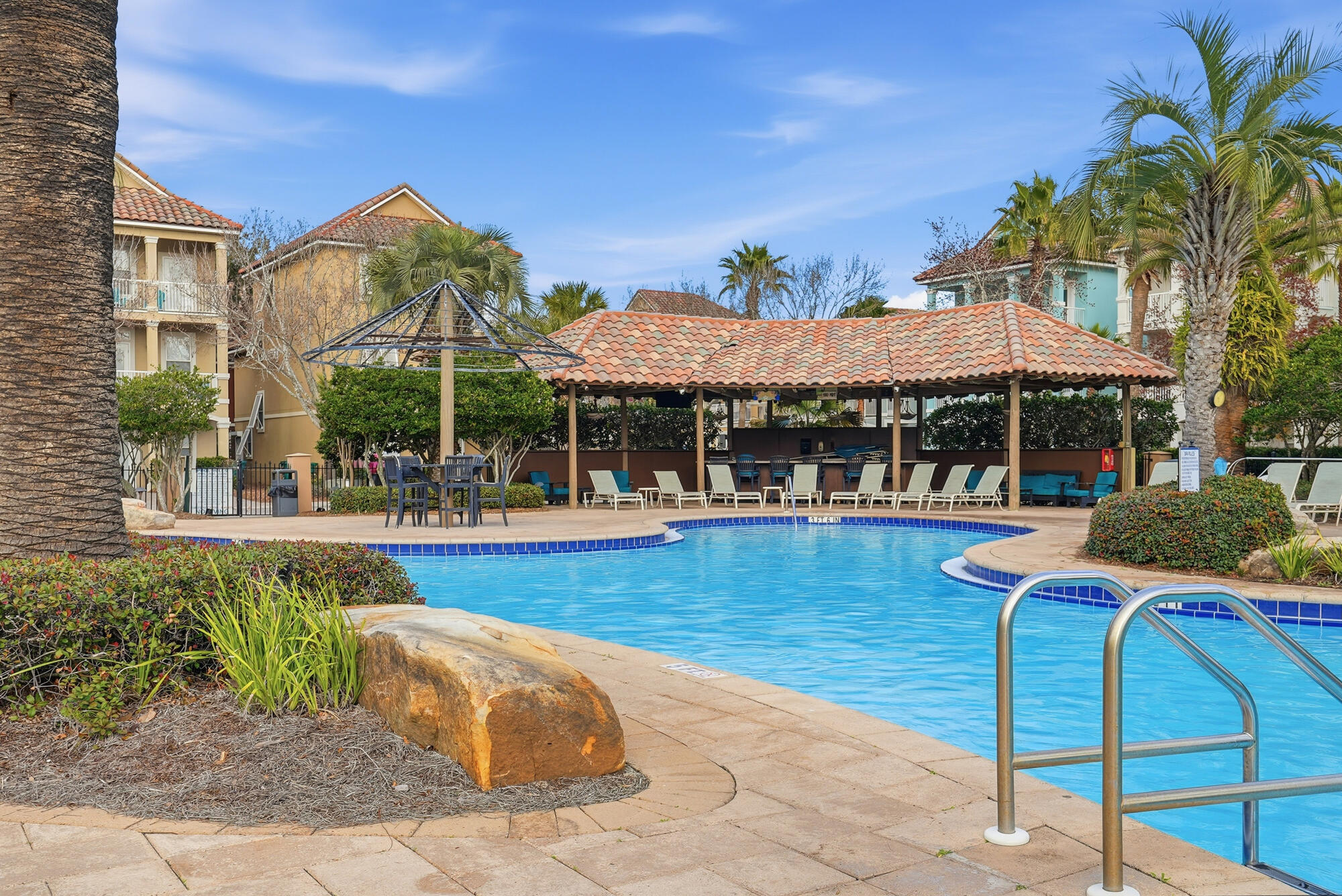 231 Kono Way Destin, FL 32541 - Photo 34 of 41 a view of a house with swimming pool and sitting area