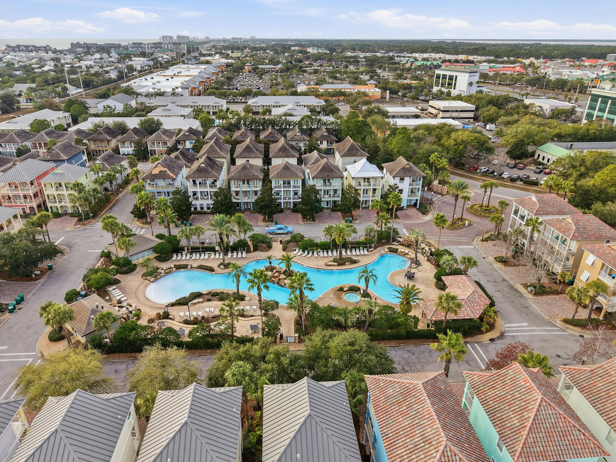 231 Kono Way Destin, FL 32541 - Photo 40 of 41 an aerial view of residential houses with outdoor space