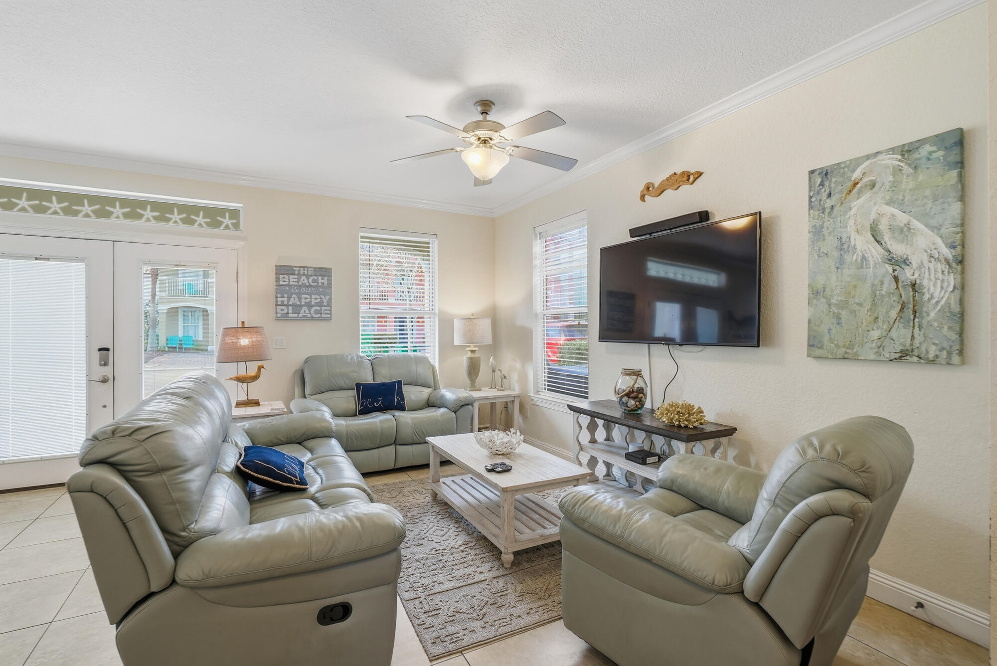 231 Kono Way Destin, FL 32541 - Photo 6 of 41 a living room with furniture and a flat screen tv