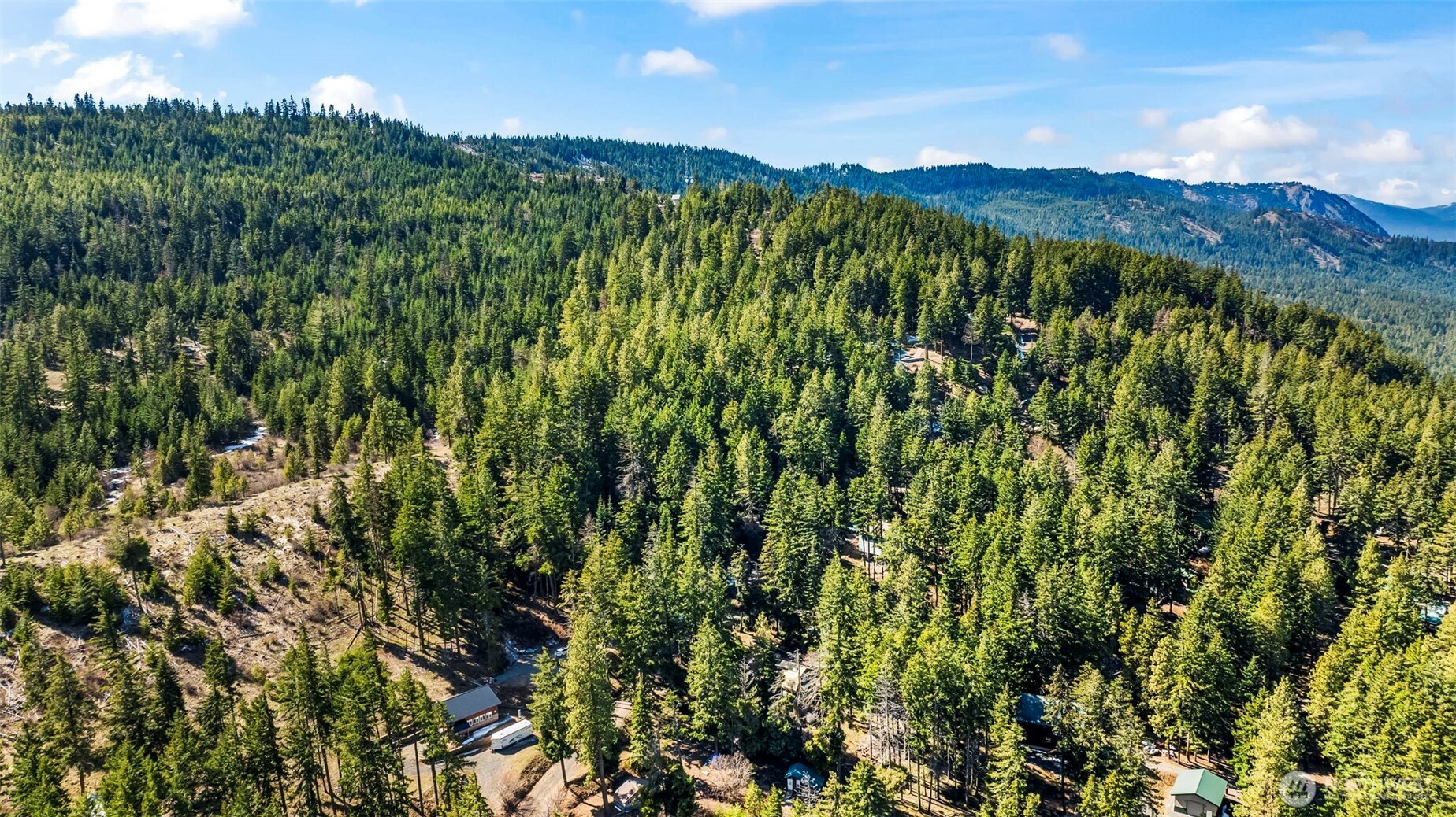 130 Horse Heaven Road Cle Elum, WA 98922 - Photo 5 of 34 a view of a lush green forest with a mountain in the background