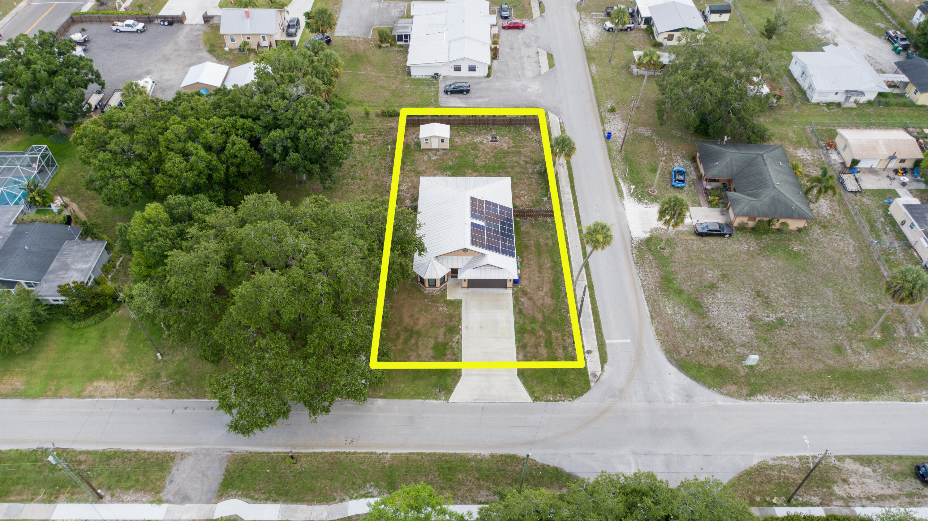 809 Southwest 3rd Avenue Okeechobee, FL 34974 - Photo 27 of 29 Lot Top Down Front