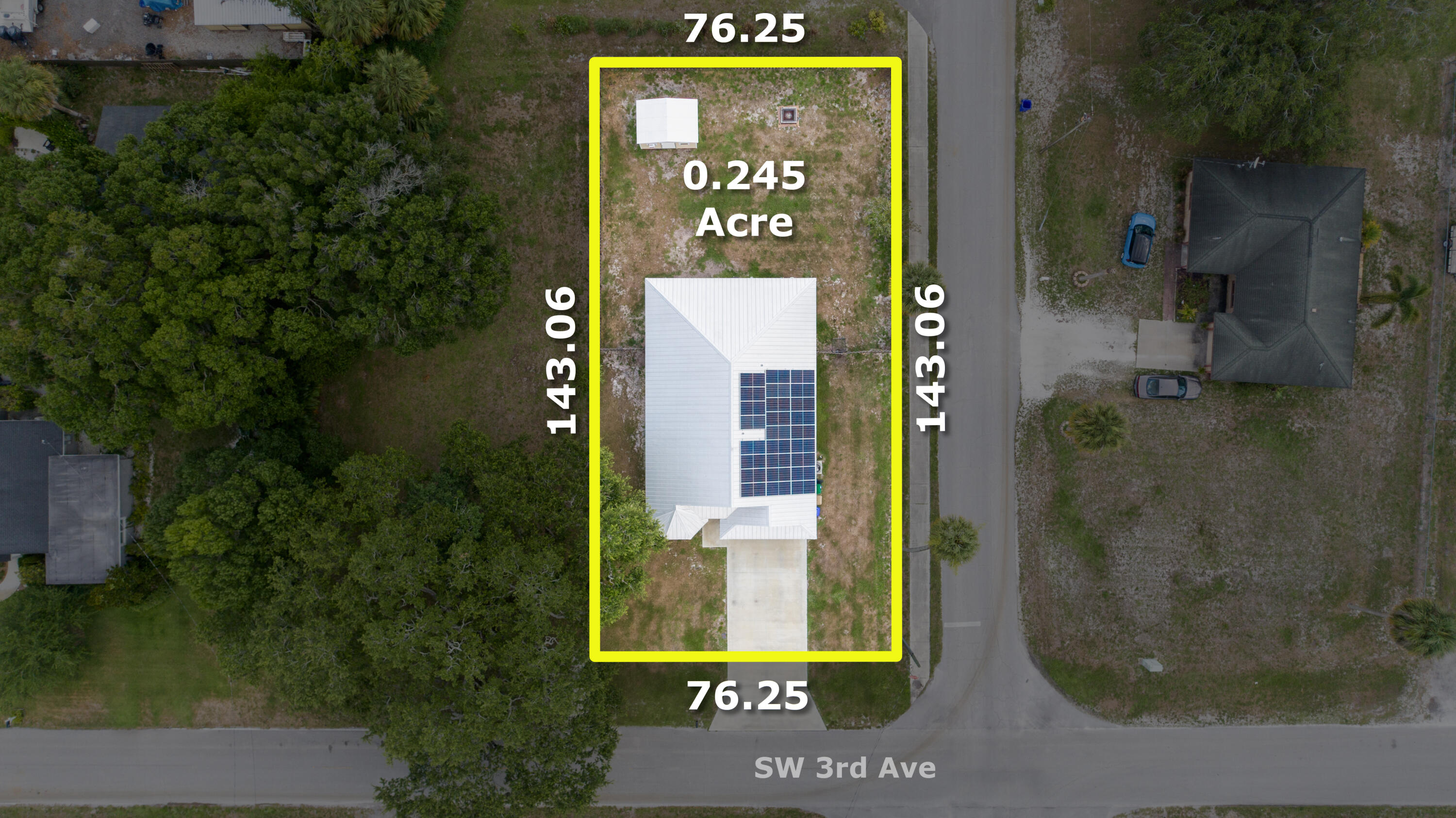 809 Southwest 3rd Avenue Okeechobee, FL 34974 - Photo 28 of 29 Lot Dimensions