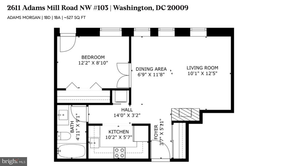 2611 Adams Mill Road Northwest, Unit 103 Washington, DC 20009 - Photo 16 of 27