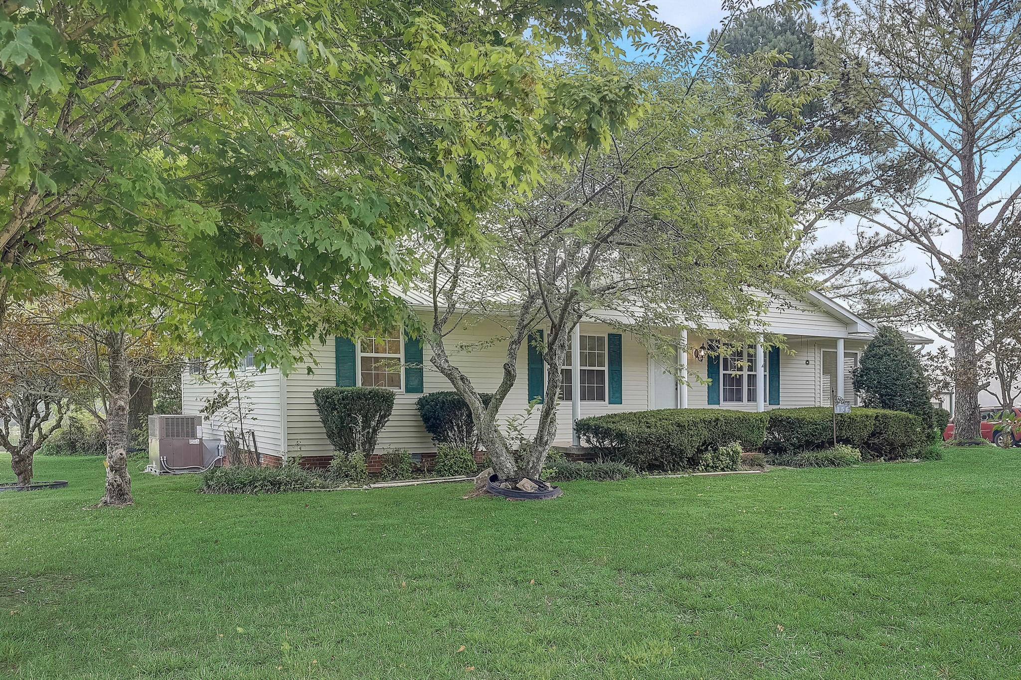 356 Howard Redmon Road Sparta, TN 38583 - Photo 6 of 68 a front view of house with yard and outdoor seating
