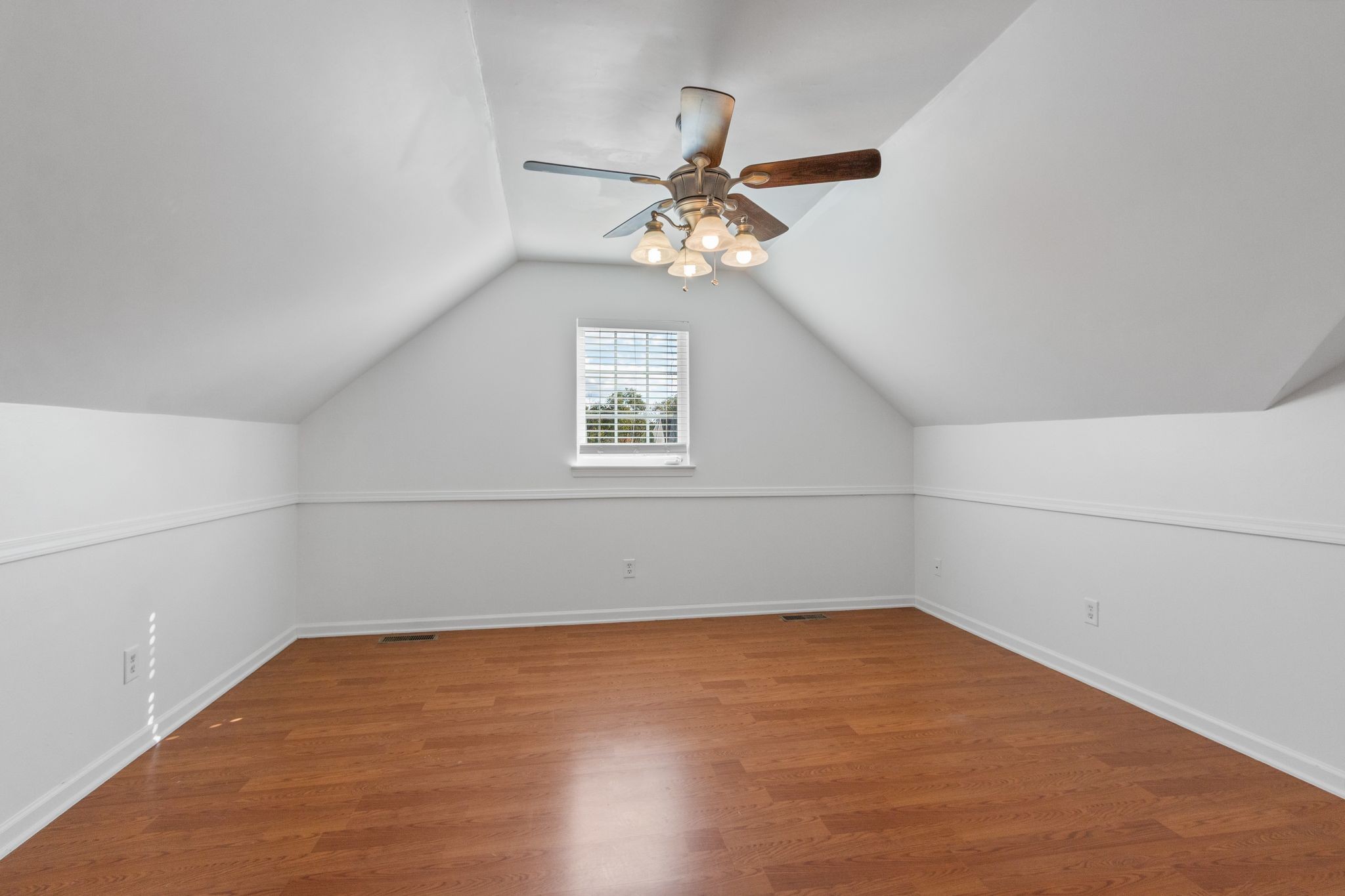 1413 Carmack Lane Spring Hill, TN 37174 - Photo 27 of 35 an empty room with a window and a ceiling fan