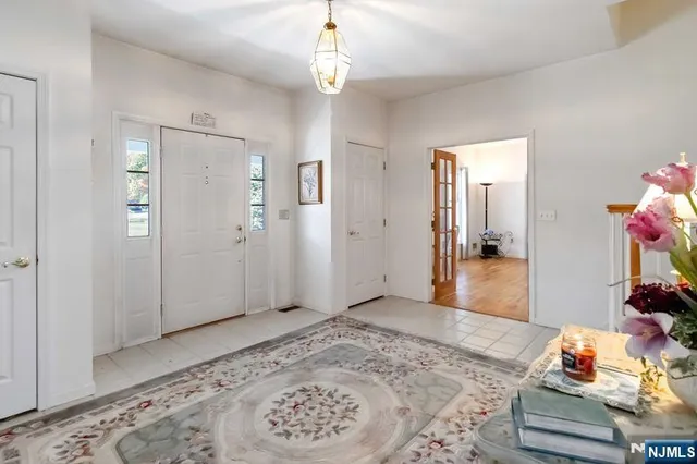 a view of entryway and hall