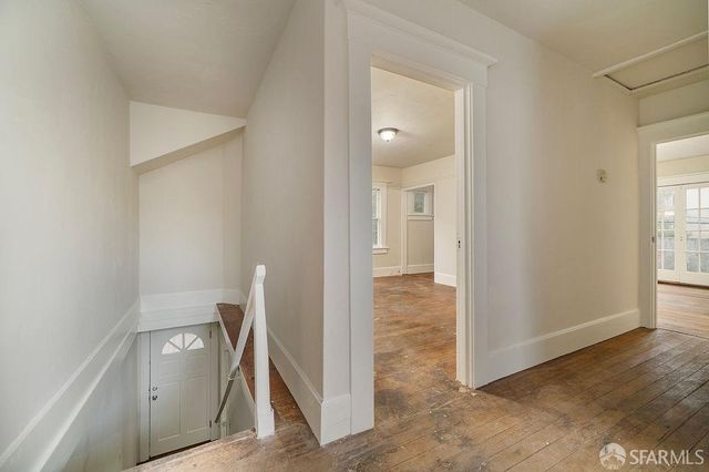wooden floor in a room
