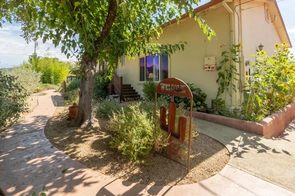 a view of outdoor seating area