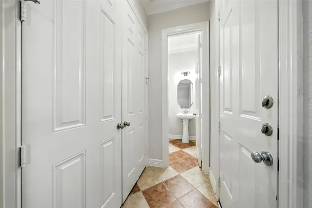 a bathroom with a shower and a toilet