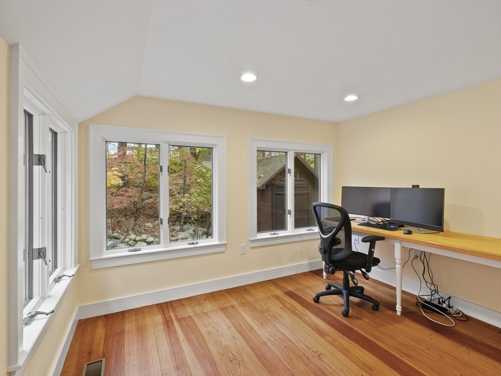 38 Mohawk Drive Acton, MA 01720 - Photo 17 of 35 a view of a workspace with furniture and a window