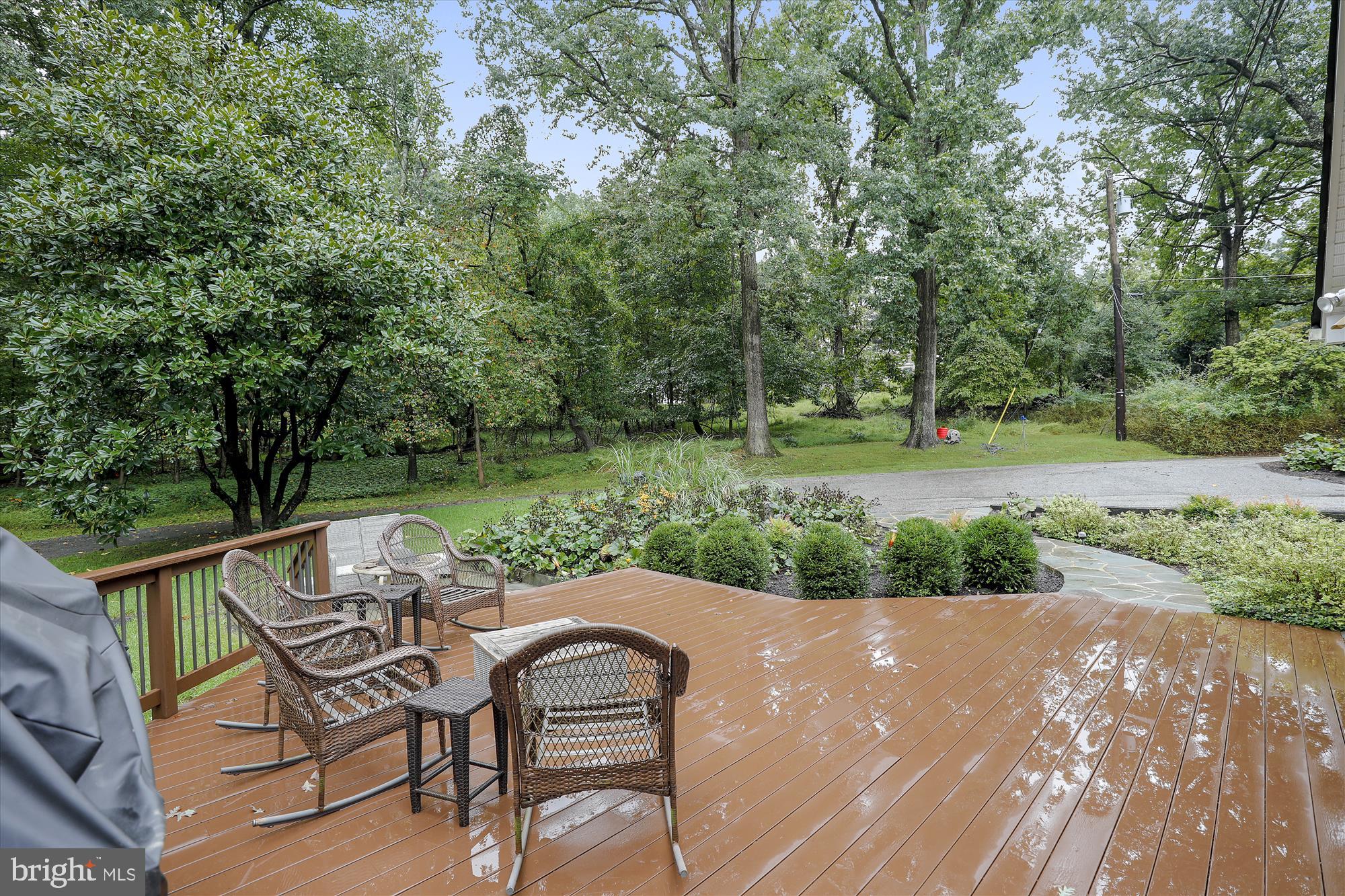 408 S Road Baltimore, MD 21208 - Photo 32 of 38 Gorgeous view from the deck!