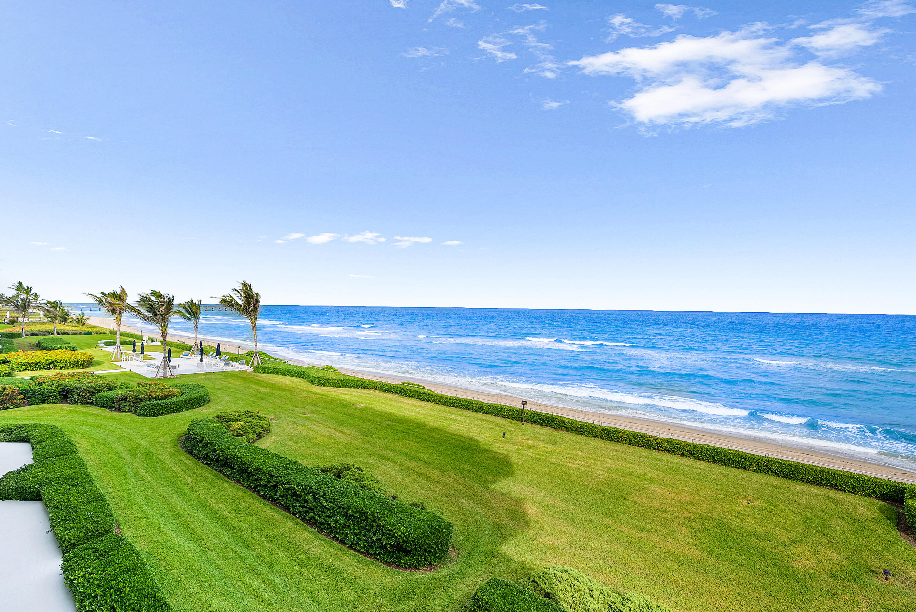 3140 South Ocean Boulevard, Unit 303S Palm Beach, FL 33480 - Photo 19 of 33 a view of an ocean from a balcony
