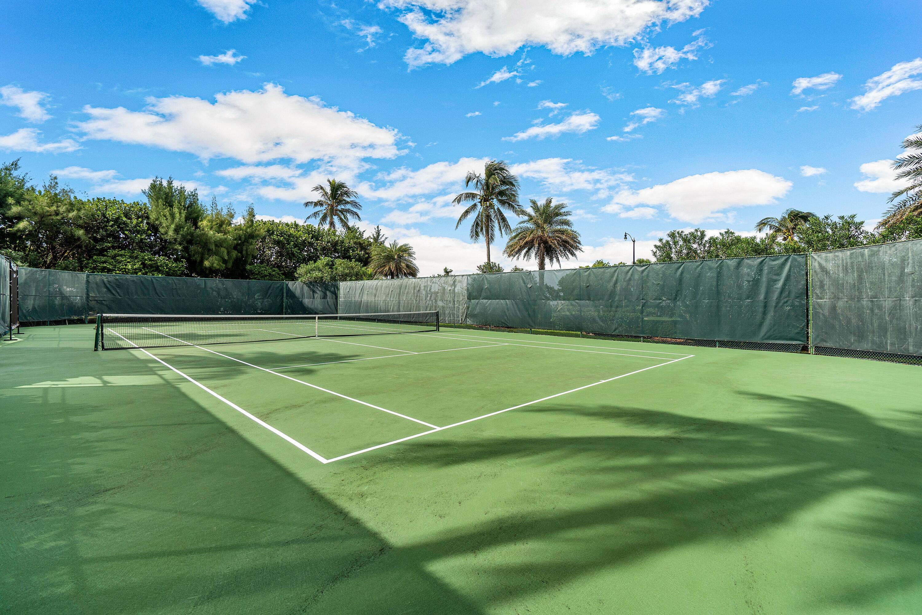 3140 South Ocean Boulevard, Unit 303S Palm Beach, FL 33480 - Photo 32 of 33 a view of a tennis court