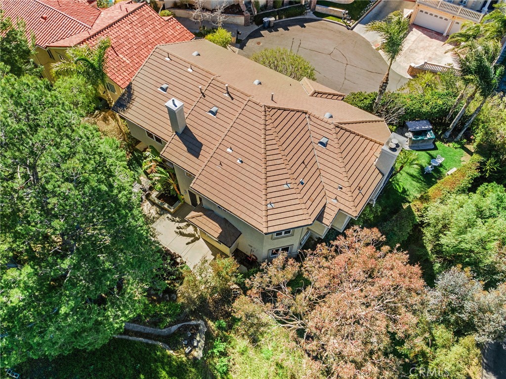 24806 Carlos Place Newhall, CA 91321 - Photo 51 of 56 an aerial view of a house with a yard