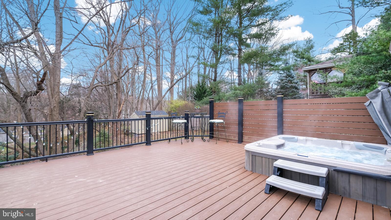 41 Barren Road Media, PA 19063 - Photo 30 of 35 Hot Tub w/ a View of your Private Yard
