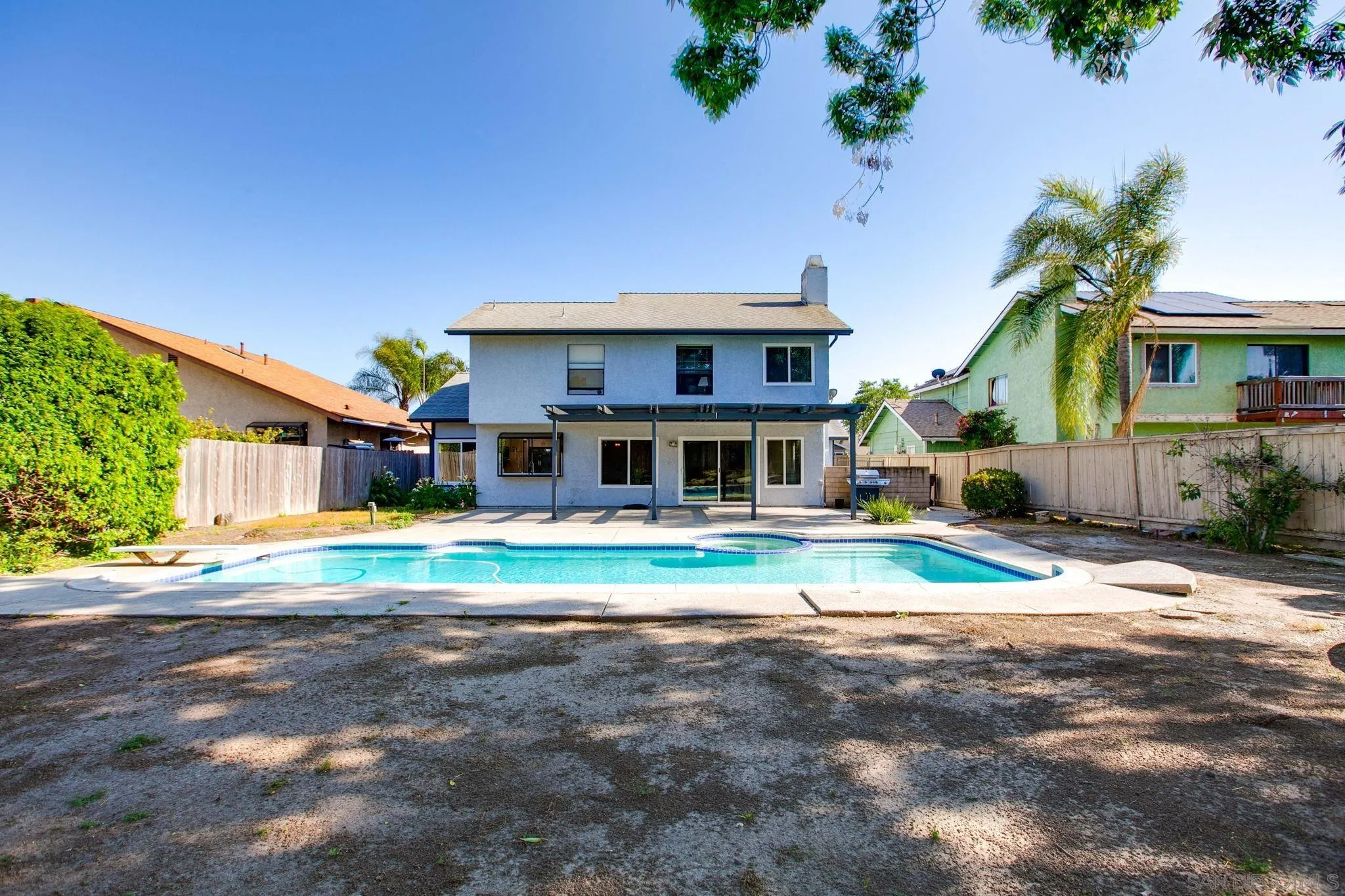 4468 Inverness Drive Oceanside, CA 92057 - Photo 26 of 29 a view of house with outdoor space and swimming pool