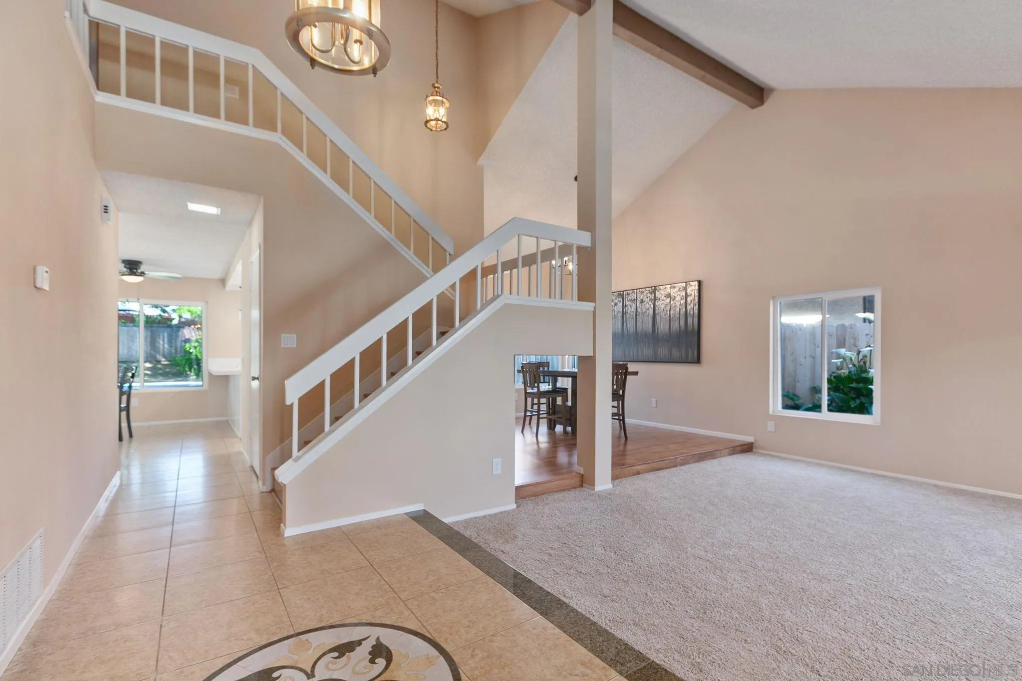 4468 Inverness Drive Oceanside, CA 92057 - Photo 9 of 29 a view of entryway and hall with wooden floor