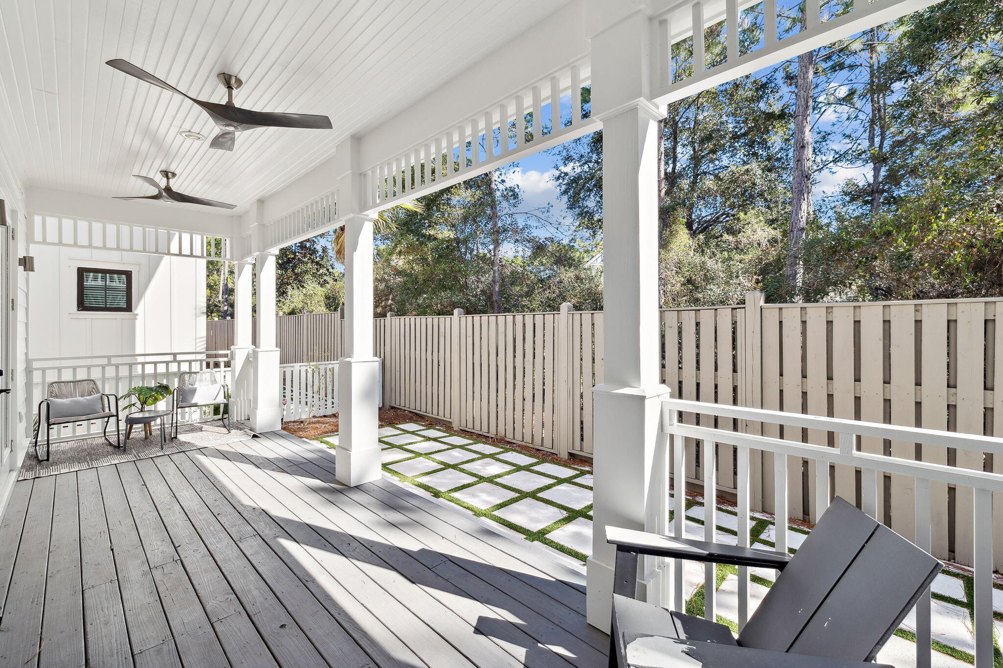 83 Eastern Lake Court Santa Rosa Beach, FL 32459 - Photo 21 of 40 a view of a deck with wooden floor