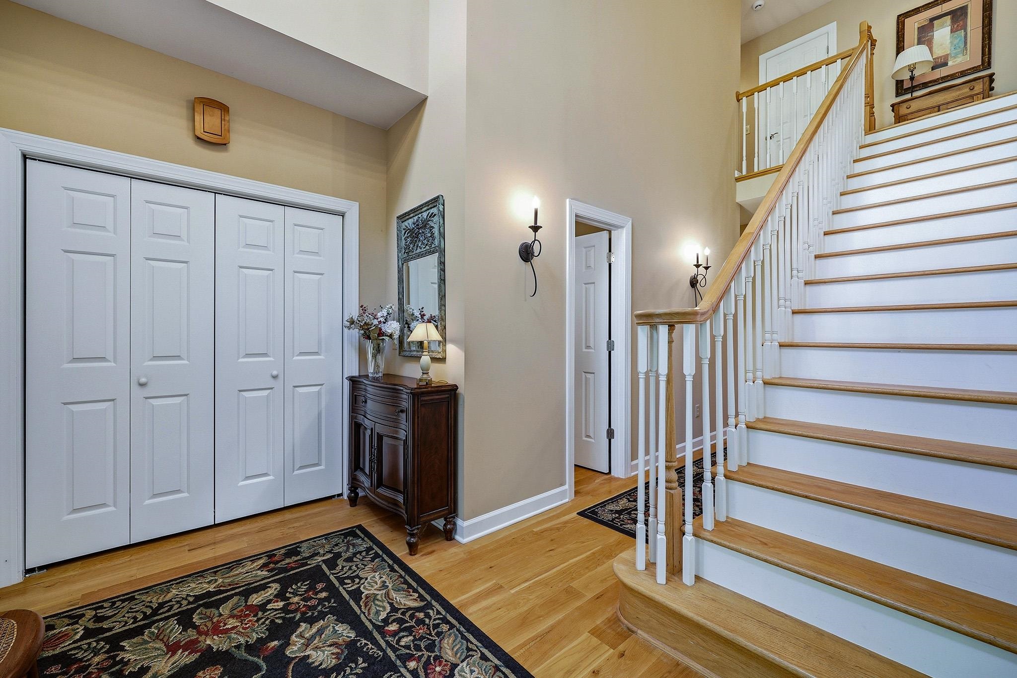 759 Rife's Ford Road Verona, VA 24482 - Photo 34 of 66 a view of a livingroom with wooden floor and white walls