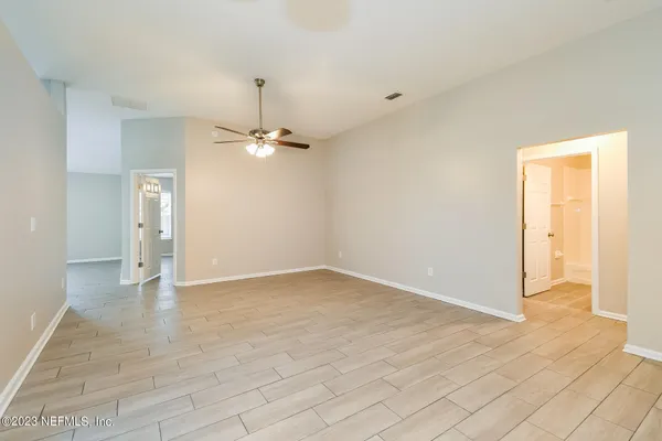 wooden floor in an empty room