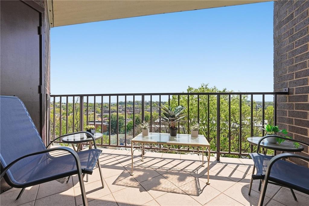 5600 Munhall Road, Unit 504 Pittsburgh, PA 15217 - Photo 15 of 41 Enjoy morning coffee and evening sunsets from your private balcony.