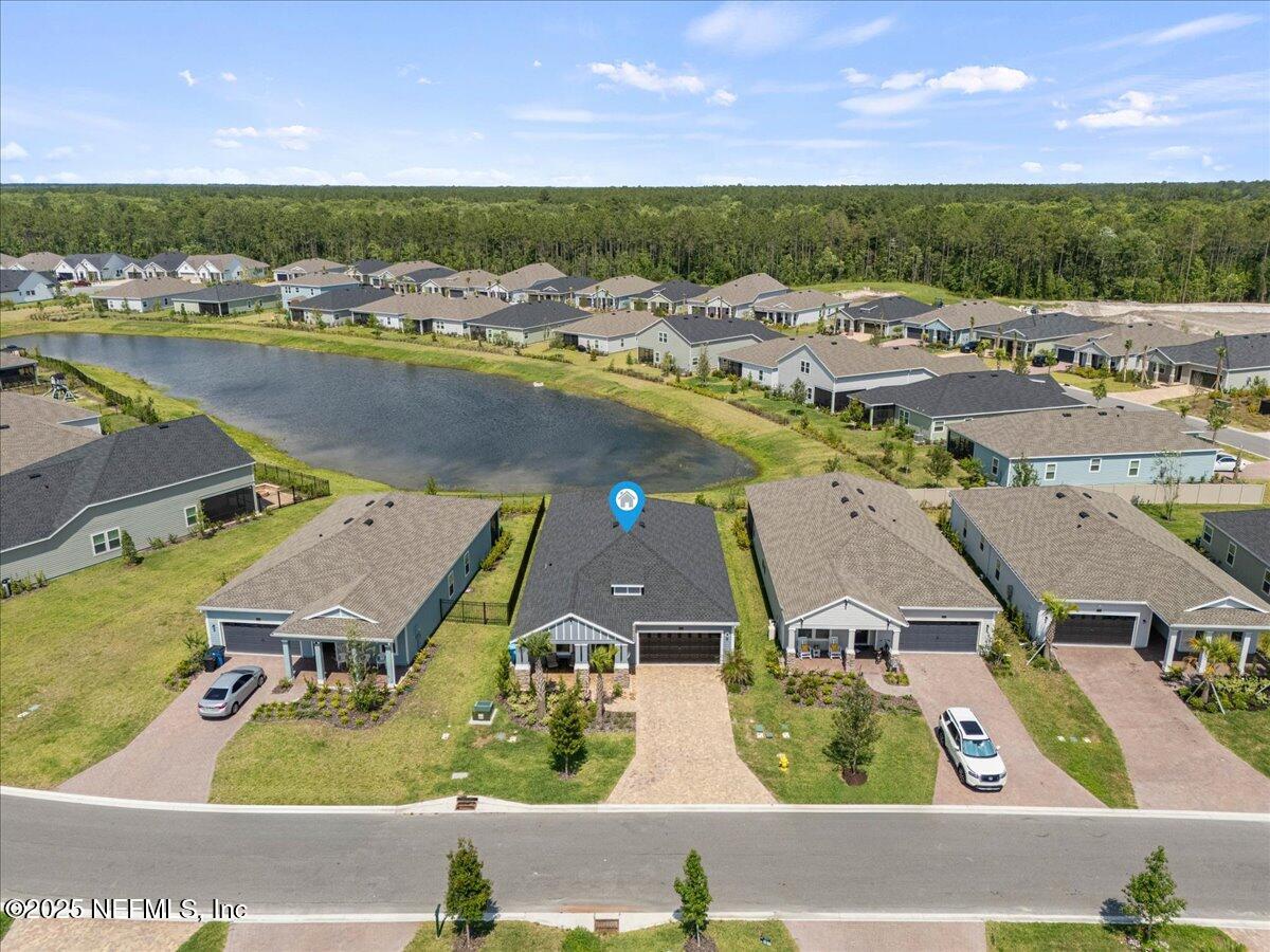 50 Dollar Court St. Augustine, FL 32092 - Photo 41 of 55 an aerial view of residential houses with outdoor space and river