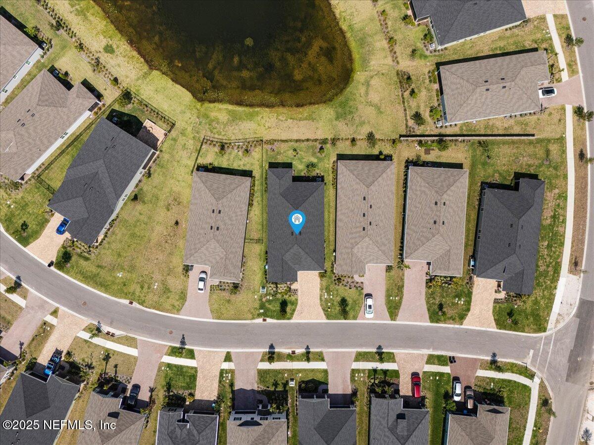 50 Dollar Court St. Augustine, FL 32092 - Photo 47 of 55 an aerial view of a highlighted house