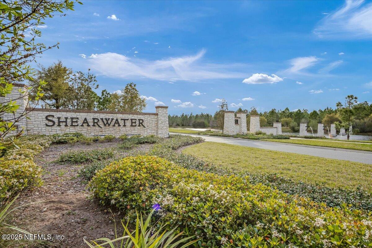 50 Dollar Court St. Augustine, FL 32092 - Photo 48 of 55 a view of an outdoor space with a garden and fire pit