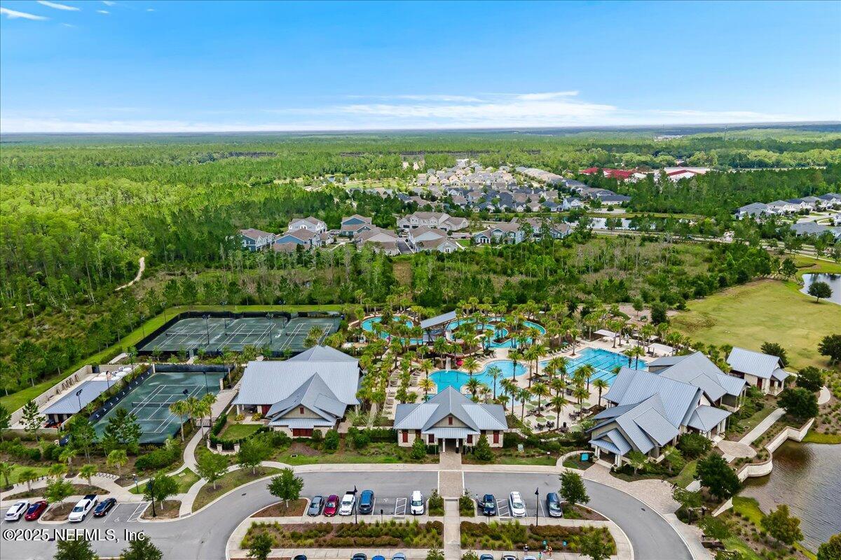 50 Dollar Court St. Augustine, FL 32092 - Photo 53 of 55 an aerial view of residential houses with outdoor space and street view