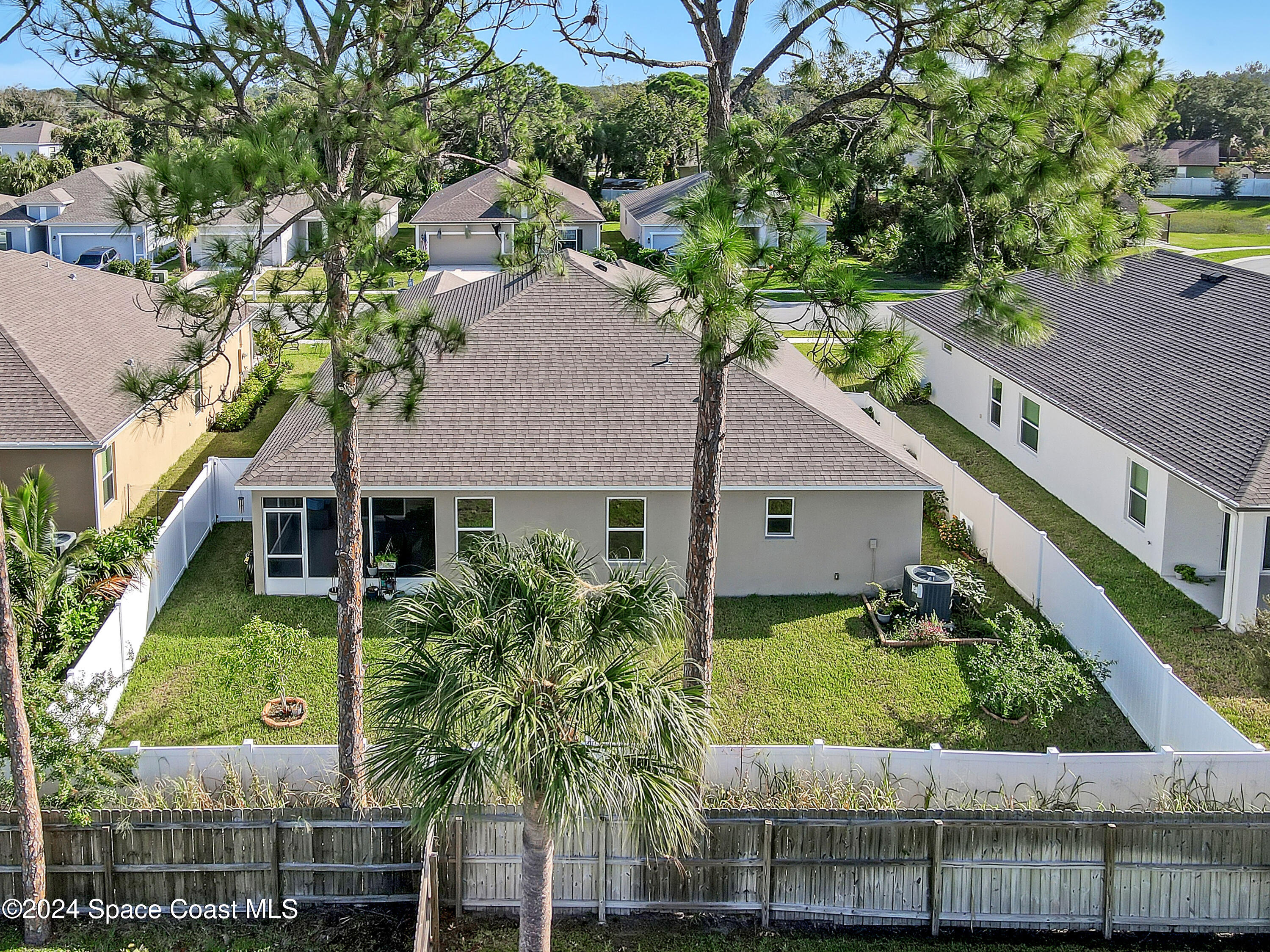 965 Edensor Lane Rockledge, FL 32955 - Photo 37 of 42 fenced backyard