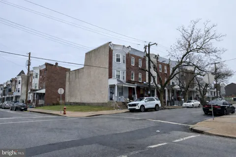 a building with trees in front of it